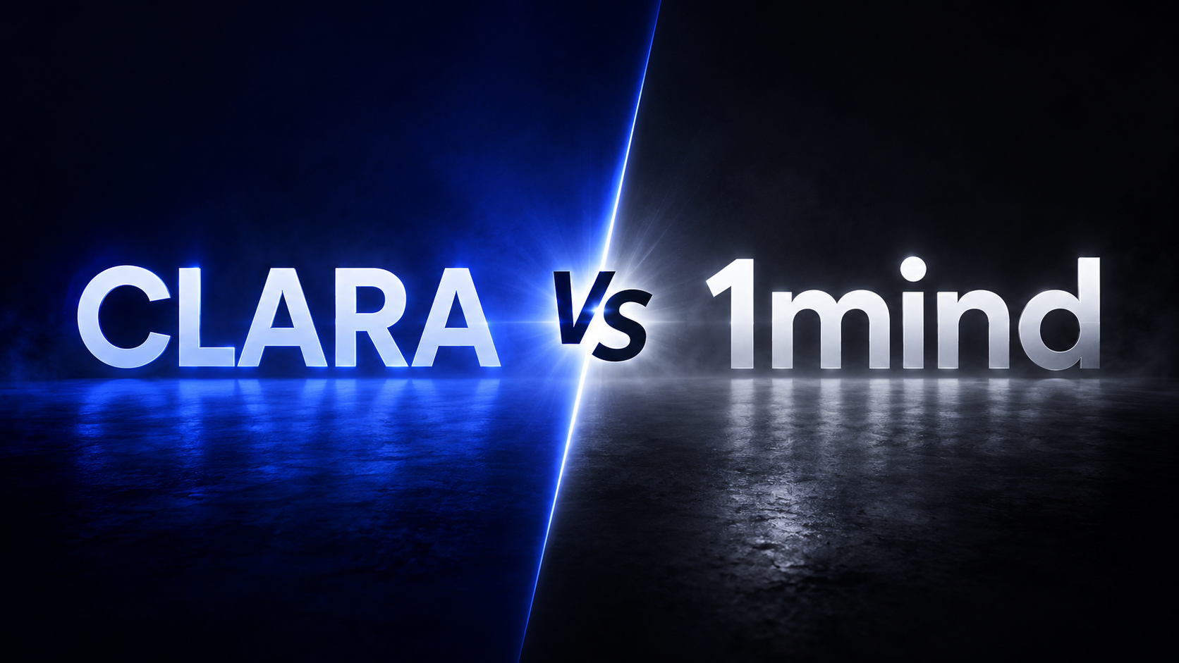 Clara AI SDR vs 1Mind comparison